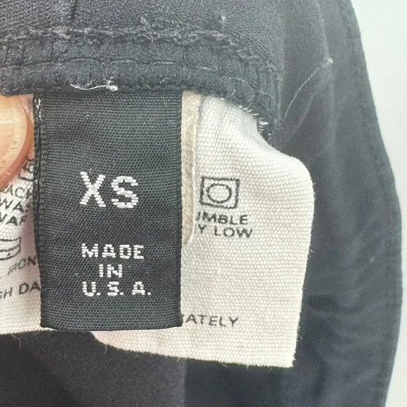 Patagonia Black Ankle Zip Legging Joggers Womens XS Nylon Blend Made In USA - Picture 3 of 8